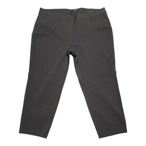 Roz & Ali Cropped Pant Womens Black Size 24